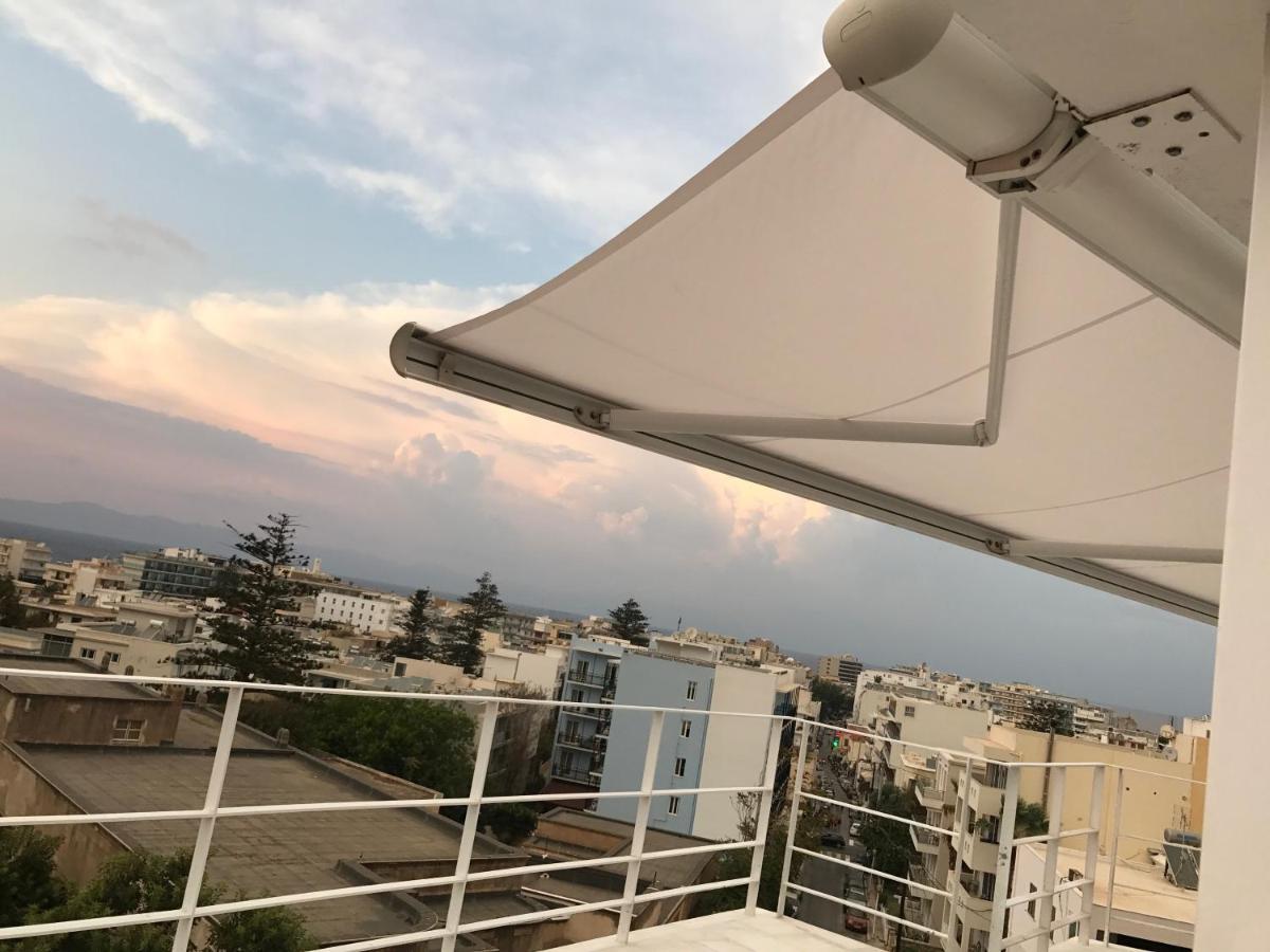 דירות Rhodes City Panoramic View - Penthouse מראה חיצוני תמונה