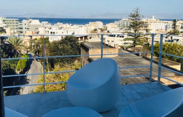 דירות Rhodes City Panoramic View - Penthouse מראה חיצוני תמונה