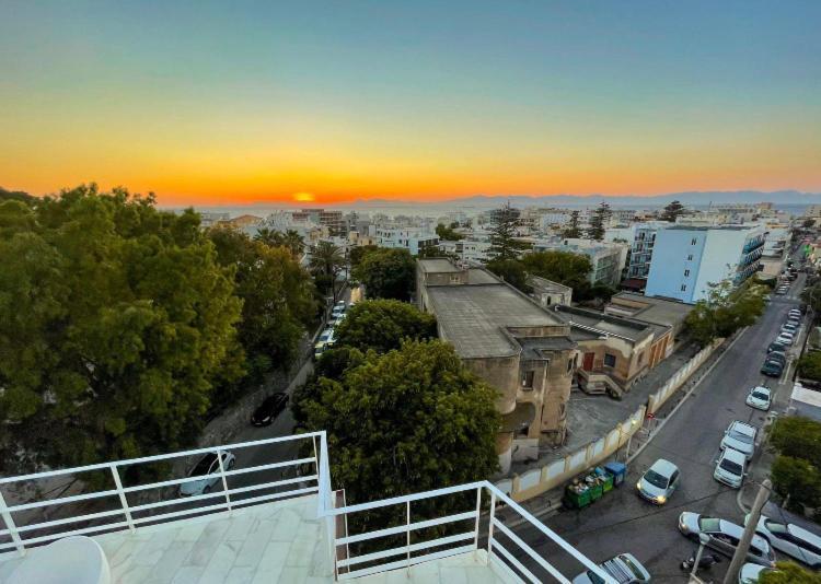 דירות Rhodes City Panoramic View - Penthouse מראה חיצוני תמונה